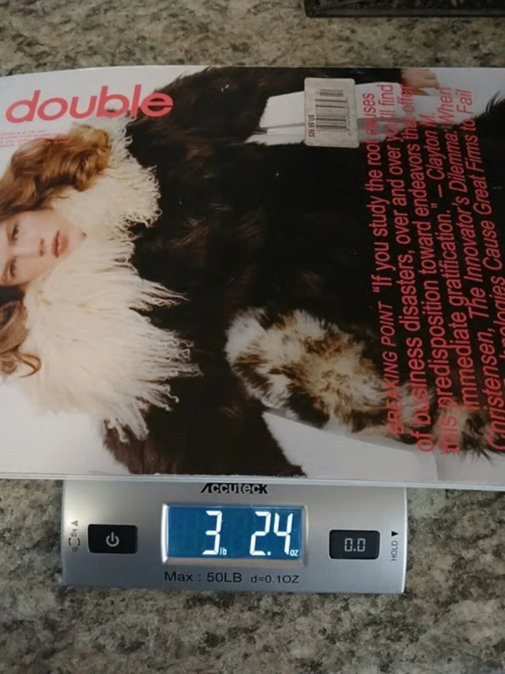 Double Fashion Magazine, Issue 42 FW 2021, 208 Pages, 11 1/2 x 9 3/4